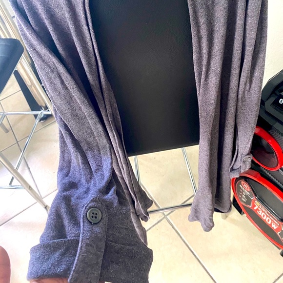 Style & Co gray Cardigan - Picture 2 of 2